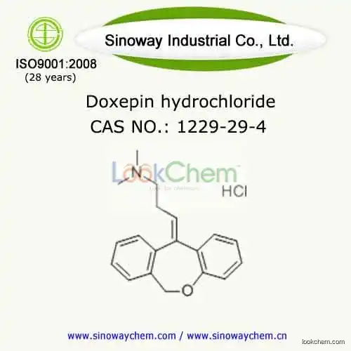 Good supplier of Doxepin HCl with GMP certification