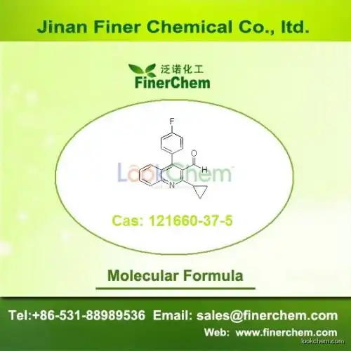 2-Cyclopropyl-4-(4-fluorophenyl)quinoline-3-carboxaldehyde