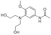 4-Acetylamino-2-(bis(2-hydroxyethyl)amino)anisole(24530-67-4)