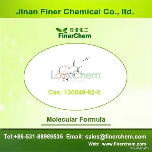 3-(2-Chloroethyl)-6,7,8,9-tetrahydro-9-hydroxy-2-methyl-4H-pyrido[1,2-a]pyrimidin-4-one