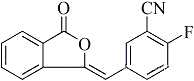 2-fluoro-5-[(3-oxo-1(3H)-isobenzofuranylidene)methyl]-(763114-25-6)
