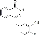 2-Fluoro-5-(4-oxo-3,4-dihydro-phthalazin-1-ylmethyl)-benzonitrile