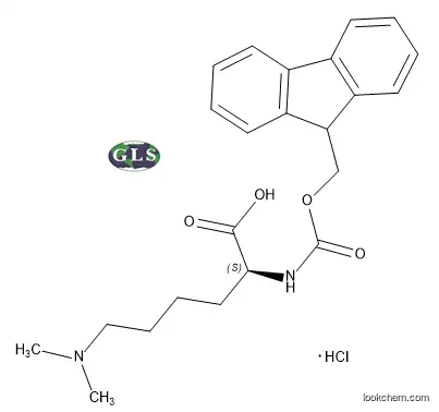 Fmoc-Lys(Me)2-OH·HCl, Fmoc-Dimethyl-Lysine Hydrochloride, MDL No. MFCD05662353