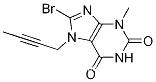 8-bromo-7-(but-2-ynyl)-3-methyl-1H-purine-2,6(3H,7H)-dione