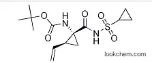 [(1R,2S)-1-[[(Cyclopropylsulfonyl)amino]carbonyl]-2-ethenylcyclopropyl]carbamic acid 1,1-dimethylethyl ester