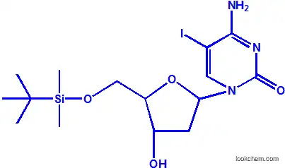 5-iodo-5'-O-(tert-butyldimethylsilanyl)-2'-deoxy-D-cytidine