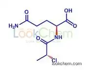 (S)-5-amino-2-((R)-2-chloropropanamido)-5-oxopentanoic acid