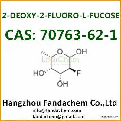 CAS:70763-62-1, 2-DEOXY-2-FLUORO-L-FUCOSE from Hangzhou Fandachem Co.,Ltd