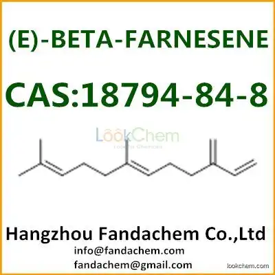 CAS:18794-84-8, (E)-BETA-FARNESENE from Hangzhou Fandachem Co.,Ltd