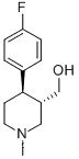 (3S,4R)-4-(4-Fluorophenyl)-3-hydroxymethyl-1-methylpiperidine