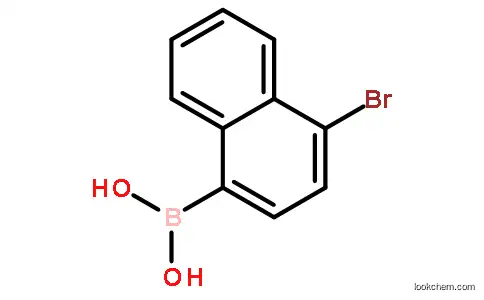 Boronic acid, (4-bromo-1-naphthalenyl)- (9CI)