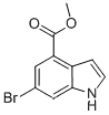 6-BroMo-1H-indole-4-carboxylic acid Methyl ester