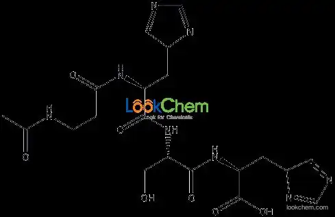 N-Acetyl-beta-alanyl-L-histidyl-L-seryl-L-histidine820959-17-9