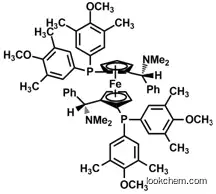 (S,S)-(-)-2,2'-Bis[(R)-(N,N-dimethylamino)(phenyl) methyl]-1,1'-bis[di(3,5-dimethyl-4-methoxyphenyl)phosphino] ferrocene