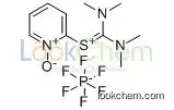212333-72-7    C10H16N3OS.F6P   N,N,N',N'-Tetramethyl-S-(1-oxido-2-pyridyl)thiuronium hexafluorophosphate