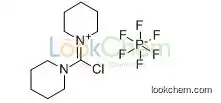 161308-40-3    C11H20ClF6N2P    Chlorodipiperidinocarbenium hexafluorophosphate