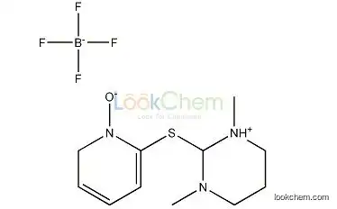 367252-09-3  C11H16N3OS.BF4  3,4,5,6-Tetrahydro-1,3-dimethyl-2-[(1-oxido-2-pyridinyl)thio]pyrimidinium tetrafluoroborate