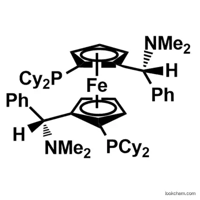 (S,S)-(+)-2,2'-Bis[(R)-(N,N-dimethylamino)(phenyl)methyl]-1,1'-bis(dicyclohexylphosphino) ferrocene