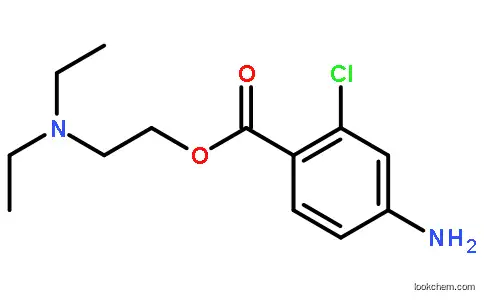 2-Diethylaminoethyl 4-amino-2-chloro-benzoate