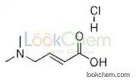 1130155-48-4   C6H12ClNO2   (E)-4-(diMethylaMino)but-2-enoic acid (Hydrochloride)