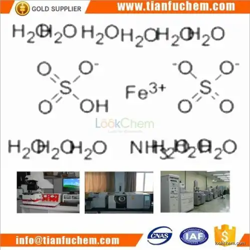 TIANFU-CHEM CAS:7783-83-7 Ammonium ferric sulfate dodecahydrate
