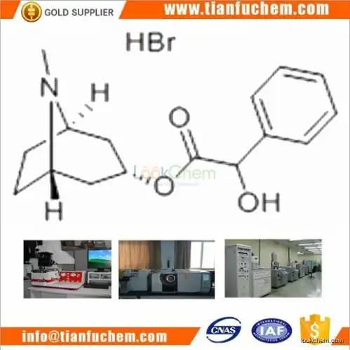 TIANFU-CHEM CAS:51-56-9 alpha-Hydroxybenzeneacetic acid 8-methyl-8-azabicyclo[3.2.1]oct-3-yl ester hydrobromide