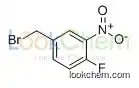 15017-52-4     C7H5BrFNO2   4-Fluoro-3-nitrobenzyl bromide