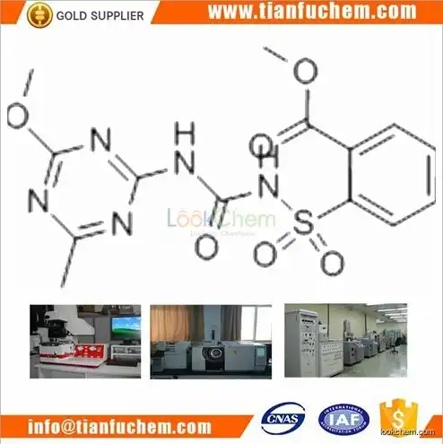 TIANFU-CHEM CAS:74223-64-6 2-[[[[(4-Methoxy-6-methyl-1,3,5-triazin-2-yl)amino]carbonyl]amino]sulfonyl]benzoic acid methyl ester
