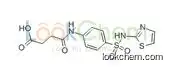 116-43-8    C13H13N3O5S2    p-2-Thiazolylsulfamoylsuccinanilic acid