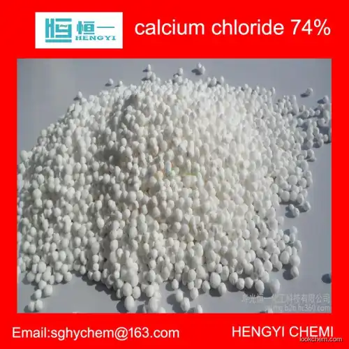 calcium chloride 74%  cacl2 pellet manufacture supplier