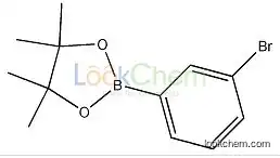 594823-67-3  C12H16BBrO2  3-Bromo-(4,4,5,5-tetramethyl-1,3,2-dioxaborolan-yl)benzene