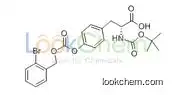 81189-61-9              C22H24BrNO7             N-tert-Butyloxycarbonyl-O-(2-bromobenzyloxycarbonyl)-D-tyrosine