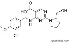 Supply 5-PyriMidinecarboxylic acid, 4-[[(3-chloro-4-Methoxyphenyl)Methyl]aMino]-2-[(2S)-2-(hydroxyMethyl)- 1-pyrrolidinyl]-(330785-84-7)