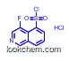 4-fluoroisoquinoline-5-sulfonyl chloride hydrochloride,906820-08-4