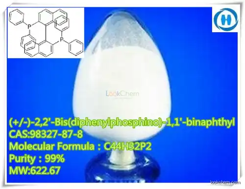 2,2'-Bis(diphenylphosphino)-1,1'-binaphthyl best price factory  organophosphine ligand   on offer