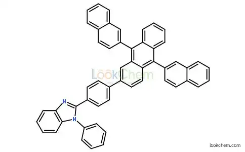2-[4-(9,10-Di-2-naphthalenyl-2-anthracenyl)phenyl]-1-phenyl-[561064-11-7]
