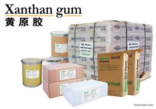 Transparent xanthan gum