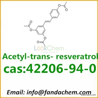 High quality of Acetyl-trans- resveratrol, cas: 42206-94-0 from Fandachem