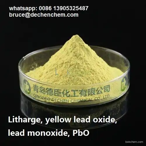 Litharge, yellow lead oxide, lead monoxide, PbO(1317-36-8)