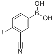 3-Cyano-4-fluorophenylboronic Acid (contains varying aMounts of Anhydride)