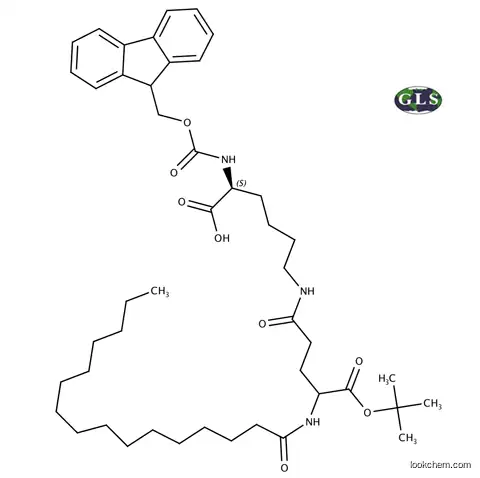 Fmoc-Lys(Pal-Glu-OtBu)-OH; Fmoc-Lys(Palmitoyl-Glu-OtBu)-OH; MDL#: MFCD27952849