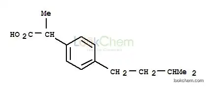 Benzeneacetic acid, a-methyl-4-(3-methylbutyl)-
