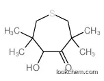 5-hydroxy-3,3,6,6-tetramethylthiepan-4-one  Cas No. 4485-40-9