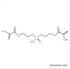 2-[hydroxy-[2-(2-methylprop-2-enoyloxy)ethoxy]phosphoryl]oxyethyl 2-methylprop-2-enoate;CAS:32435-46-4