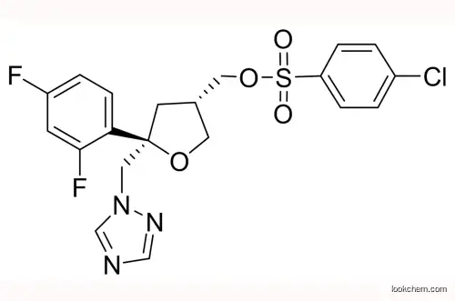 (3S-cis)-4-Chlorobenzenesulfonic  acid [5-(2,4-difluorophenyl) tetrahydro-5-(1H-1,2,4-triazol-1-ylmethyl)-3-furanyl]methyl ester