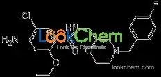 4-Amino-5-chloro-2-ethoxy-N-((4-(4-fluorobenzyl)-2-morpholinyl)methyl)benzamide 112885-41-3