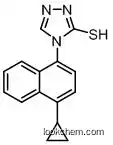 4-(4-cyclopropylnaphthalen-1-yl)-1H-1,2,4-triazole-5(4H)-thione