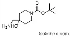 tert-butyl 4-(aminomethyl)-4-hydroxypiperidine-1-carboxylate（392331-66-7）
