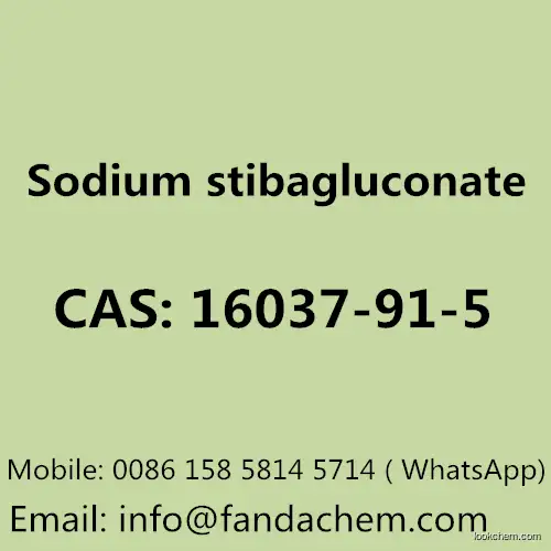 Sodium stibagluconate, CAS NO: 16037-91-5 from Fandachem