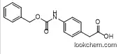 2-(4-(((benzyloxy)carbonyl)amino)phenyl)acetic acid（17859-70-0）